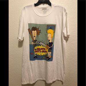 NWT MTV Beavis & Butthead T-Shirt Short-sleeve
